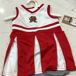 Red and White Cheerleader Dress
